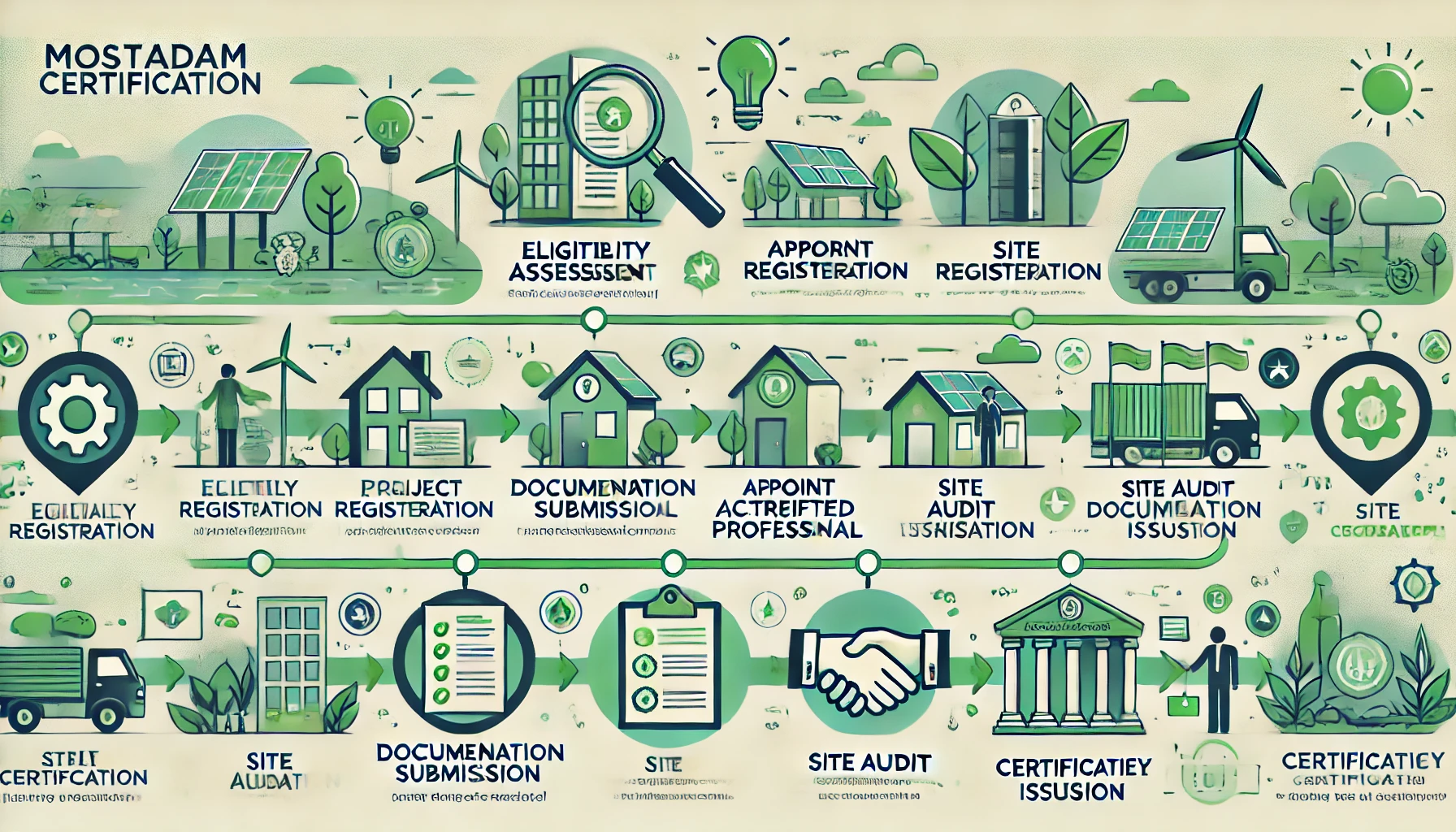 Mostadam Certification Process - Saudi Vision 2030